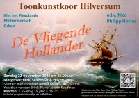 De vliegende Hollander van Nico Ph. Hovius met Flevolands Philharmonisch Orkest